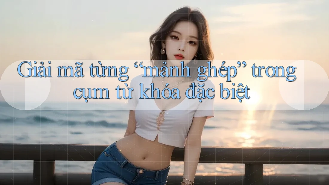 Giải mã từng “mảnh ghép” trong cụm từ khóa đặc biệt Giải mã từng “mảnh ghép” trong cụm từ khóa đặc biệt
