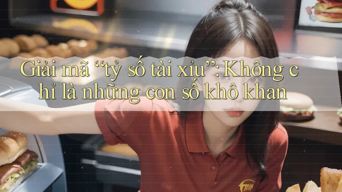 Giải mã “tỷ số tài xỉu”: Không chỉ là những con số khô khan Giải mã “tỷ số tài xỉu”: Không chỉ là những con số khô khan