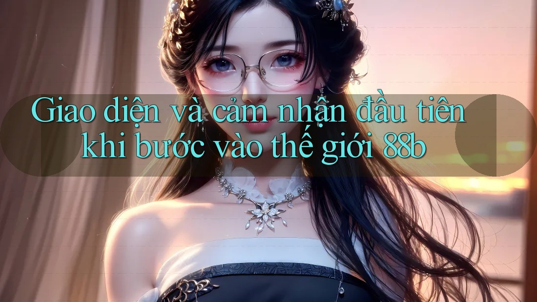 Giao diện và cảm nhận đầu tiên khi bước vào thế giới 88b