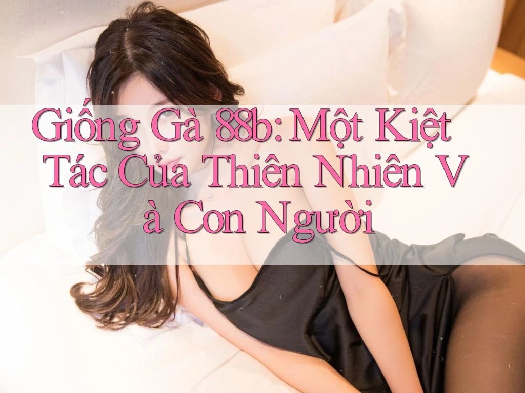 Giống Gà 88b: Một Kiệt Tác Của Thiên Nhiên Và Con Người