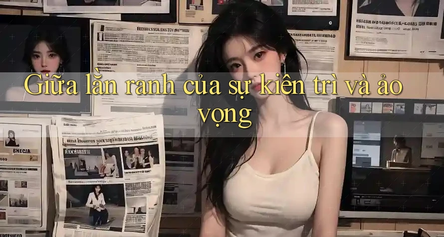 Giữa lằn ranh của sự kiên trì và ảo vọng Giữa lằn ranh của sự kiên trì và ảo vọng