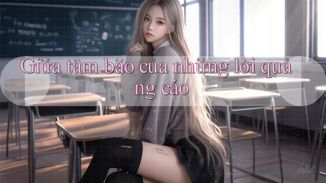 Giữa tâm bão của những lời quảng cáo