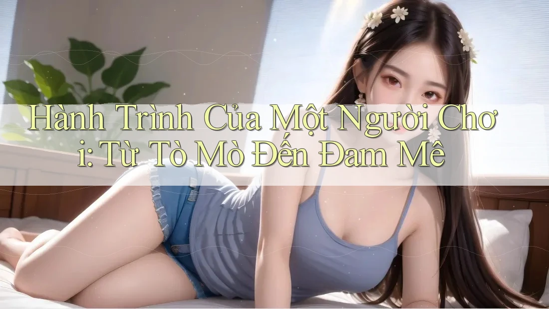 Hành Trình Của Một Người Chơi: Từ Tò Mò Đến Đam Mê Hành Trình Của Một Người Chơi: Từ Tò Mò Đến Đam Mê