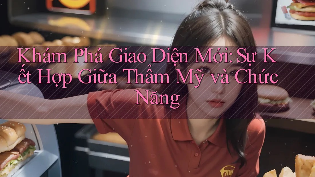 Khám Phá Giao Diện Mới: Sự Kết Hợp Giữa Thẩm Mỹ và Chức Năng Khám Phá Giao Diện Mới: Sự Kết Hợp Giữa Thẩm Mỹ và Chức Năng