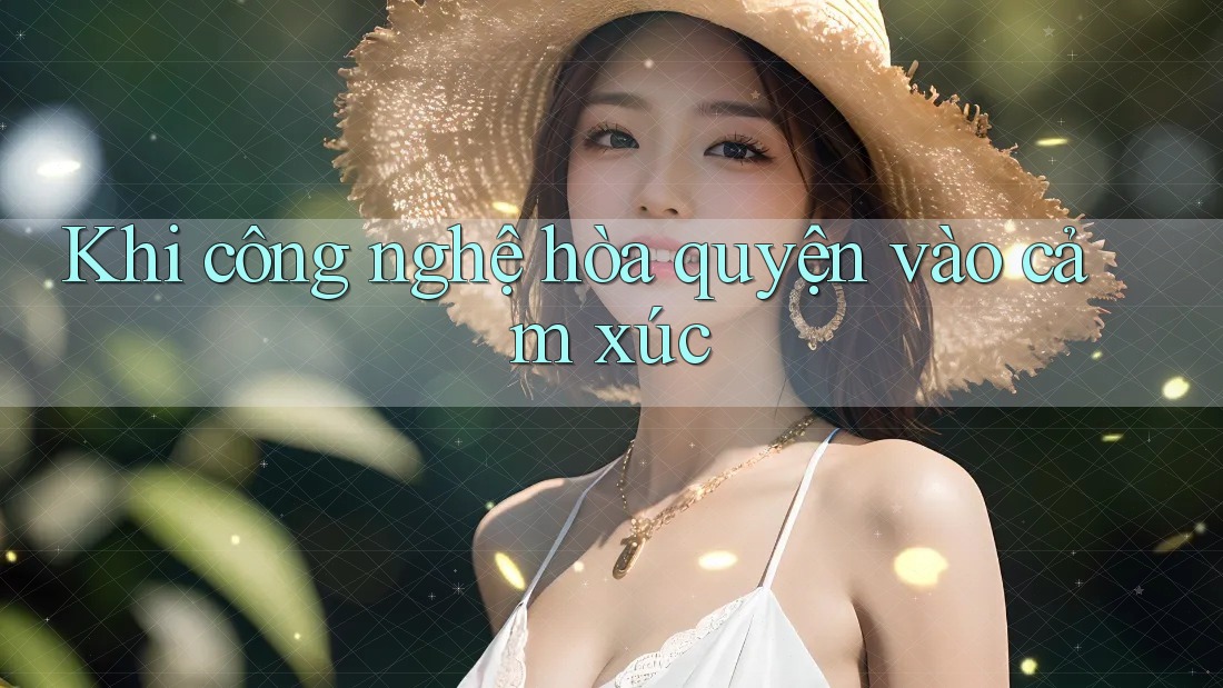 Khi công nghệ hòa quyện vào cảm xúc Khi công nghệ hòa quyện vào cảm xúc