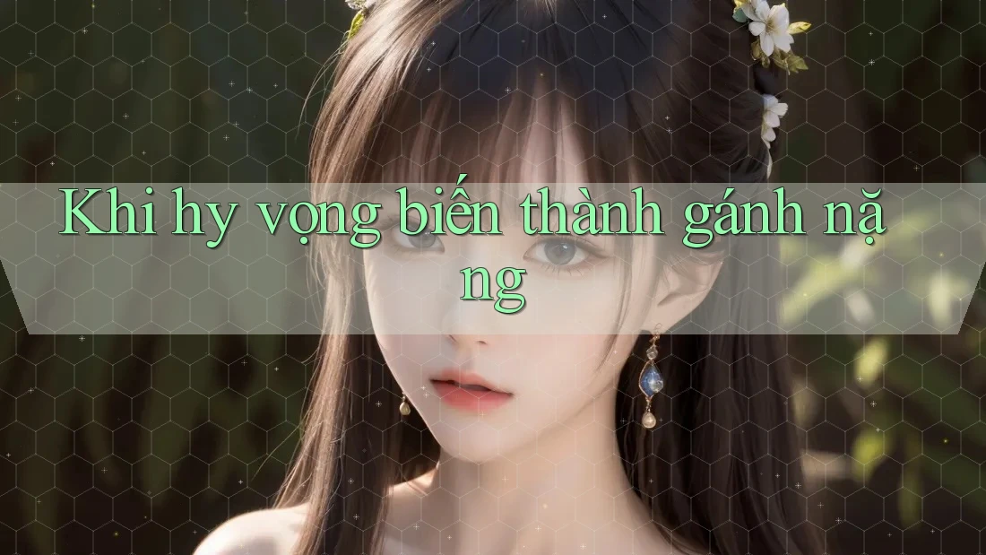 Khi hy vọng biến thành gánh nặng Khi hy vọng biến thành gánh nặng