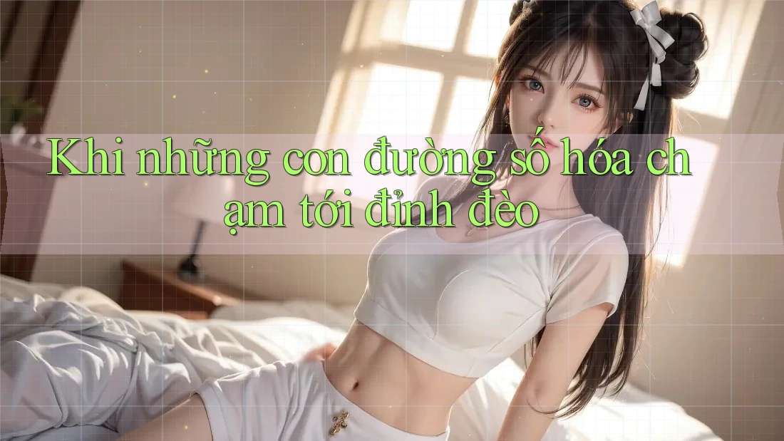 Khi những con đường số hóa chạm tới đỉnh đèo