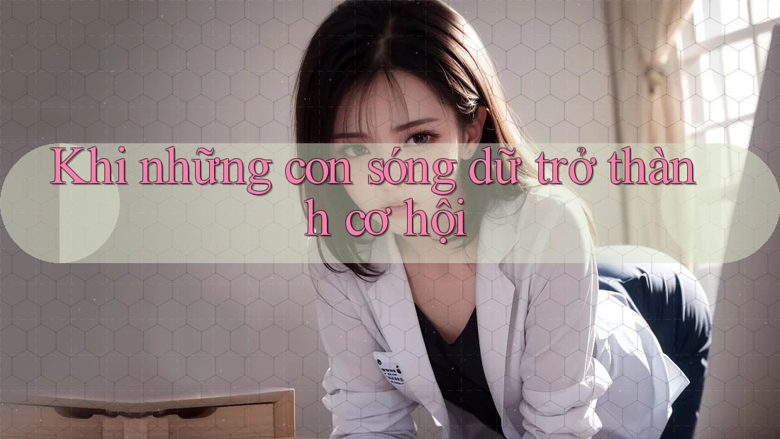 Khi những con sóng dữ trở thành cơ hội Khi những con sóng dữ trở thành cơ hội