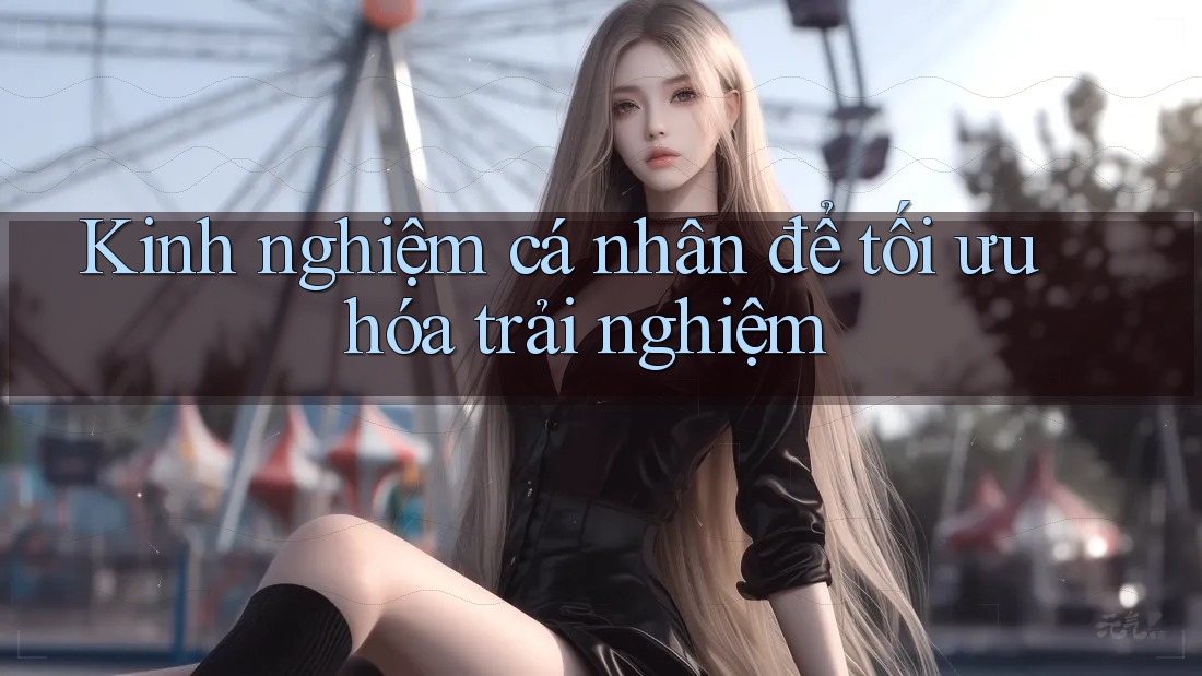 Kinh nghiệm cá nhân để tối ưu hóa trải nghiệm Kinh nghiệm cá nhân để tối ưu hóa trải nghiệm