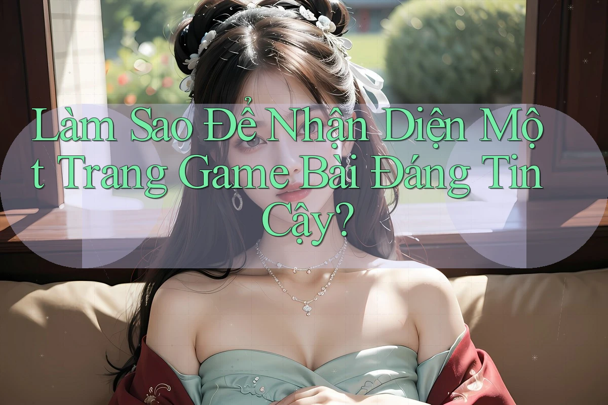 Làm Sao Để Nhận Diện Một Trang Game Bài Đáng Tin Cậy? Làm Sao Để Nhận Diện Một Trang Game Bài Đáng Tin Cậy?