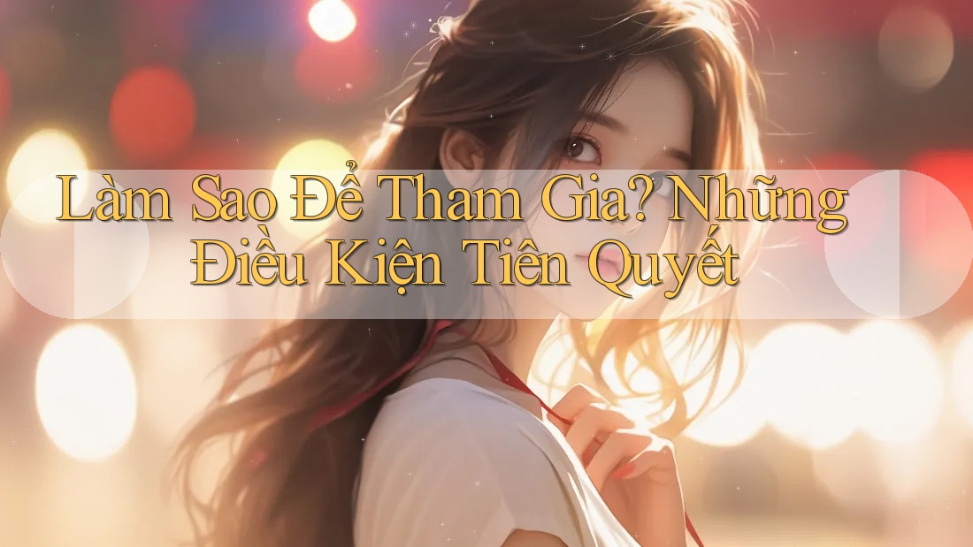 Làm Sao Để Tham Gia? Những Điều Kiện Tiên Quyết Làm Sao Để Tham Gia? Những Điều Kiện Tiên Quyết
