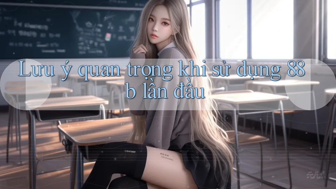 Lưu ý quan trọng khi sử dụng 88b lần đầu Lưu ý quan trọng khi sử dụng 88b lần đầu