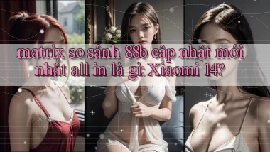 matrix so sánh 88b cập nhật mới nhất all in là gì Xiaomi 14