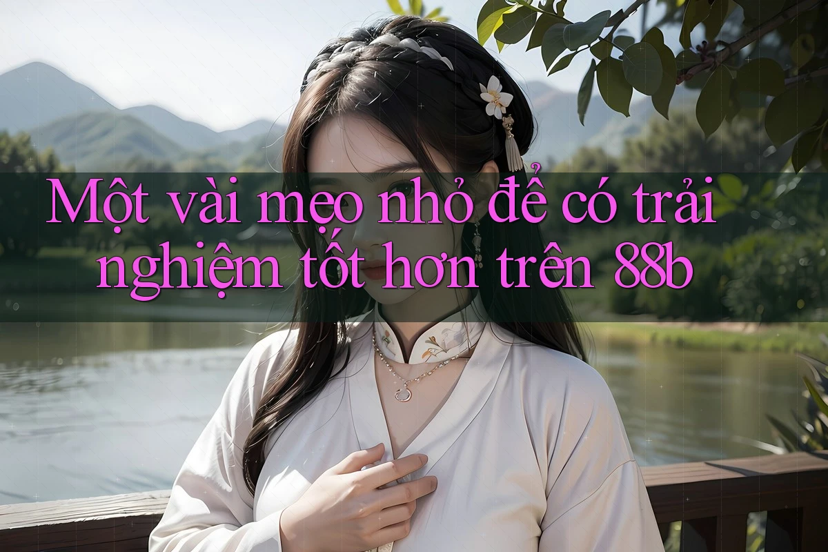 Một vài mẹo nhỏ để có trải nghiệm tốt hơn trên 88b Một vài mẹo nhỏ để có trải nghiệm tốt hơn trên 88b