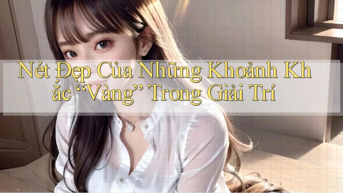 Nét Đẹp Của Những Khoảnh Khắc “Vàng” Trong Giải Trí Nét Đẹp Của Những Khoảnh Khắc “Vàng” Trong Giải Trí