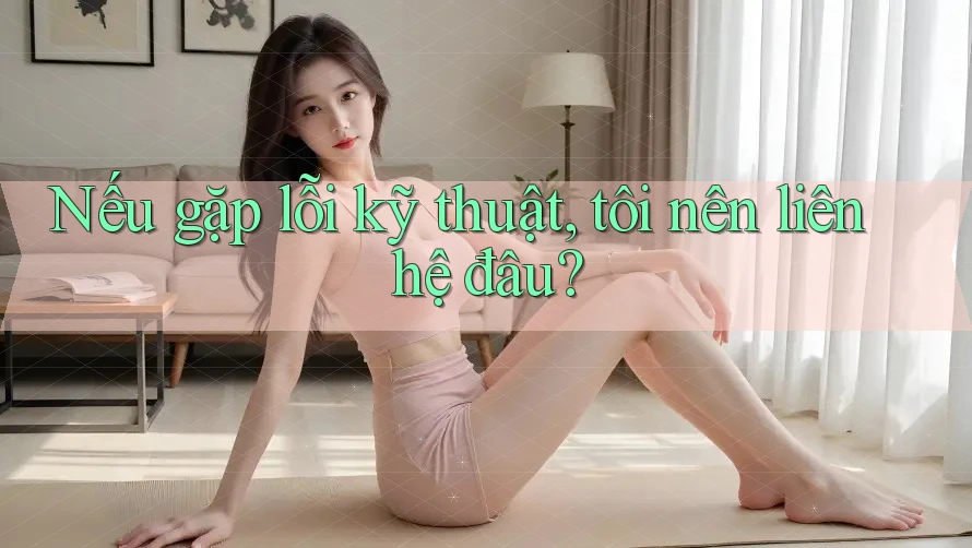 Nếu gặp lỗi kỹ thuật, tôi nên liên hệ đâu?