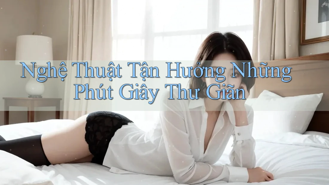 Nghệ thuật tận hưởng những phút giây thư giãn Nghệ thuật tận hưởng những phút giây thư giãn