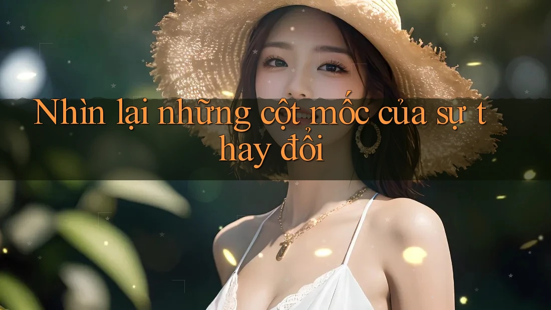 Nhìn lại những cột mốc của sự thay đổi Nhìn lại những cột mốc của sự thay đổi