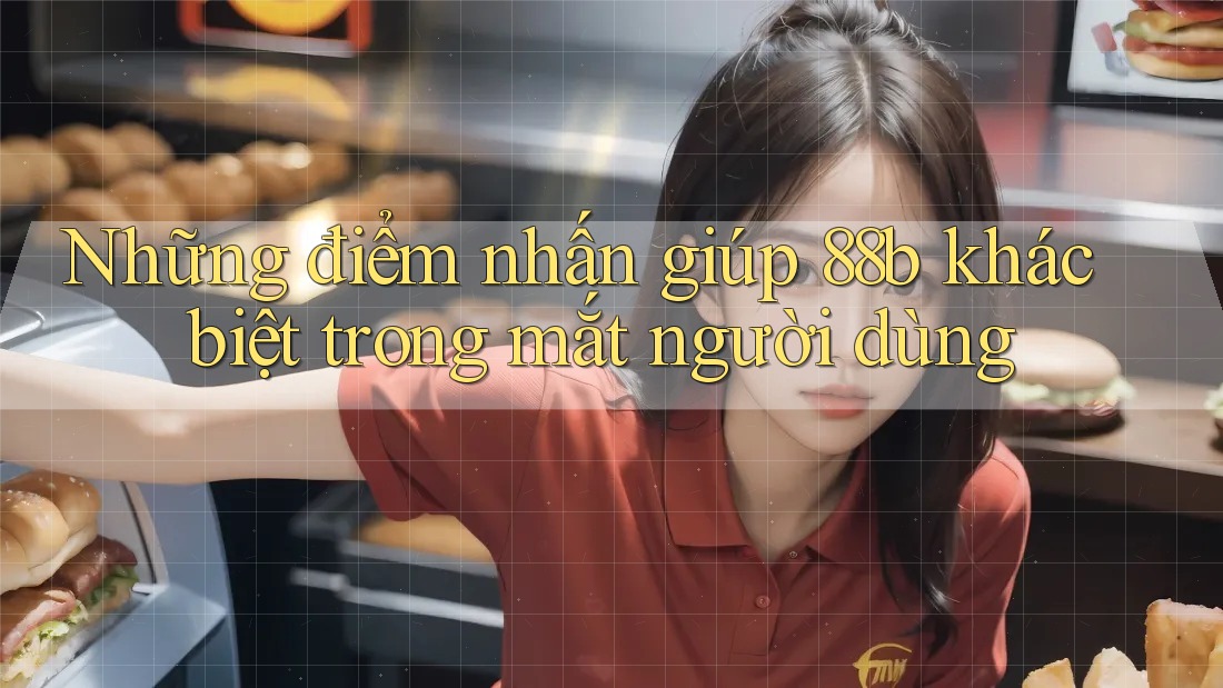 Những điểm nhấn giúp 88b khác biệt trong mắt người dùng Những điểm nhấn giúp 88b khác biệt trong mắt người dùng