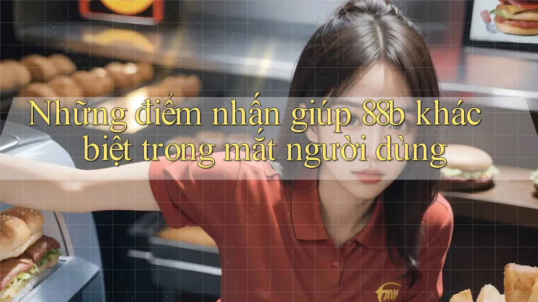 Những điểm nhấn giúp 88b khác biệt trong mắt người dùng Những điểm nhấn giúp 88b khác biệt trong mắt người dùng