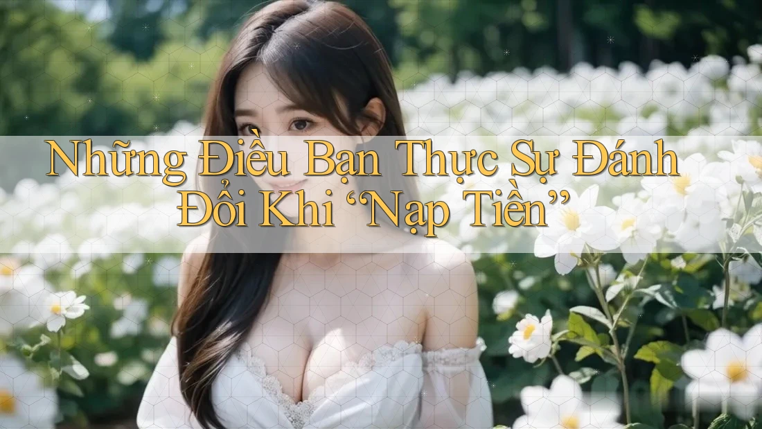 Những Điều Bạn Thực Sự Đánh Đổi Khi “Nạp Tiền” Những Điều Bạn Thực Sự Đánh Đổi Khi “Nạp Tiền”