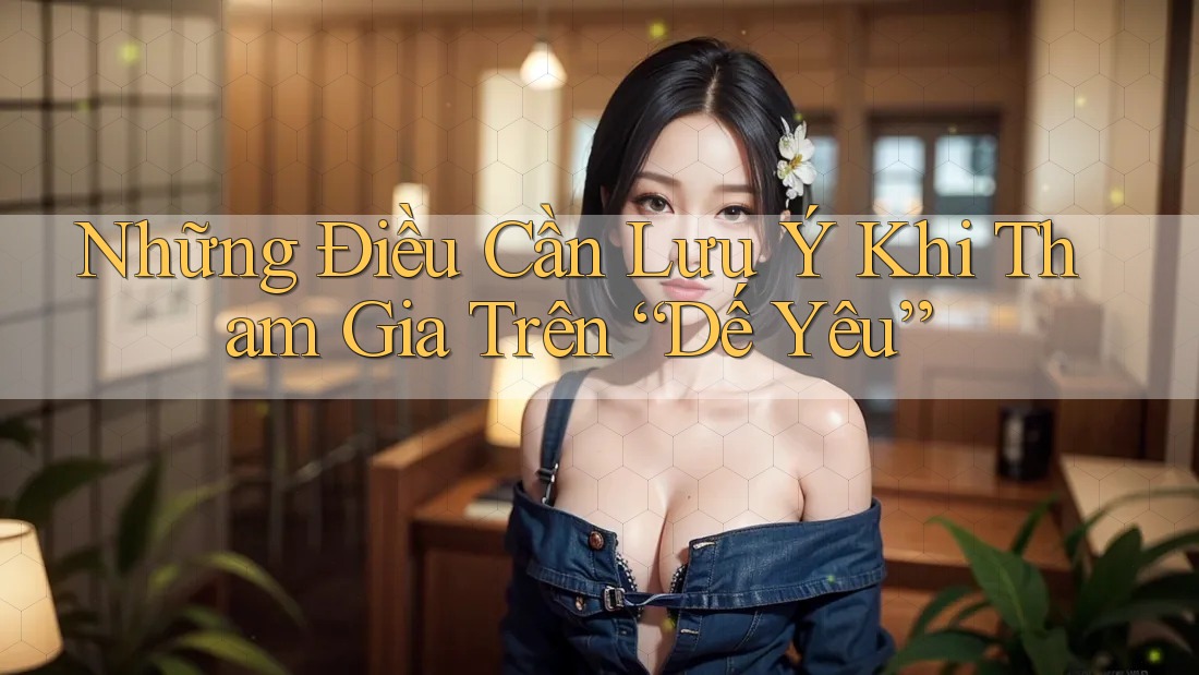 Những Điều Cần Lưu Ý Khi Tham Gia Trên “Dế Yêu” Những Điều Cần Lưu Ý Khi Tham Gia Trên “Dế Yêu”