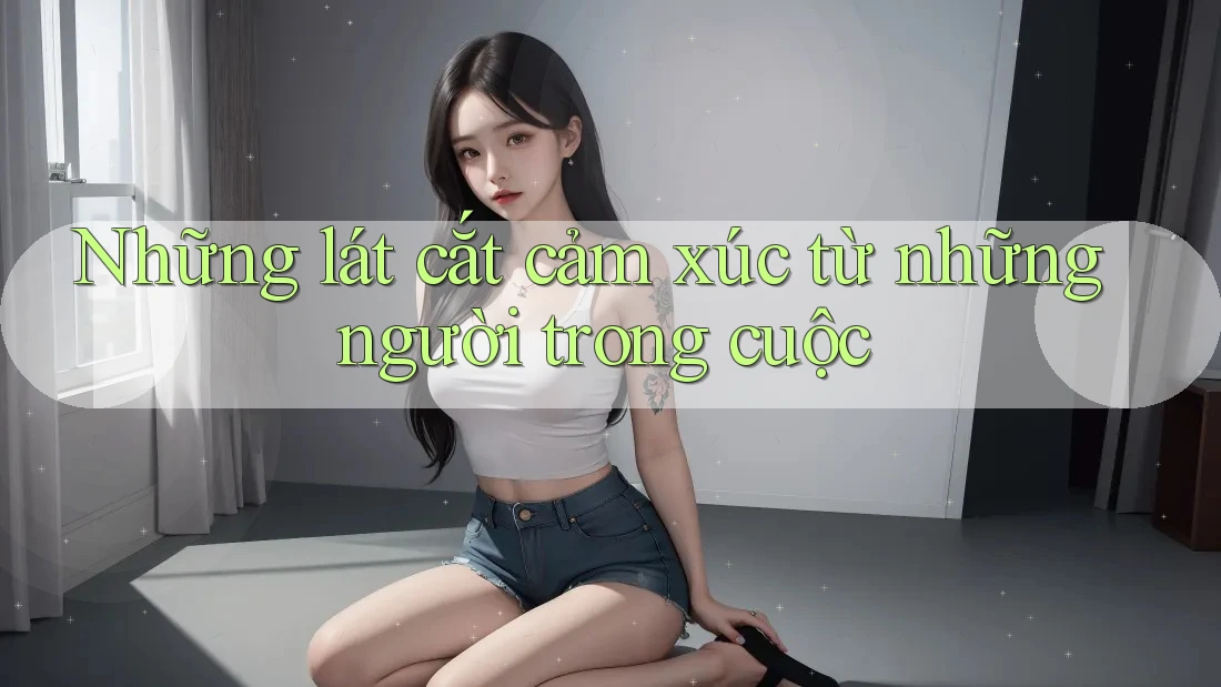 Những lát cắt cảm xúc từ những người trong cuộc Những lát cắt cảm xúc từ những người trong cuộc
