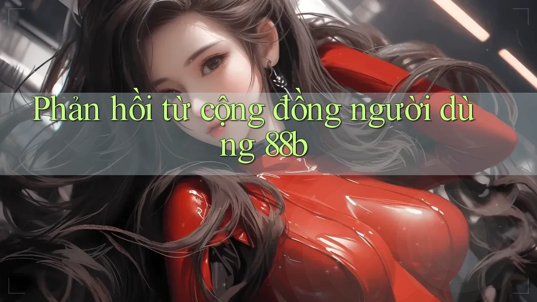 Phản hồi từ cộng đồng người dùng 88b Phản hồi từ cộng đồng người dùng 88b