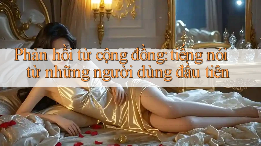 Phản hồi từ cộng đồng — Tiếng nói từ những người dùng đầu tiên Phản hồi từ cộng đồng — Tiếng nói từ những người dùng đầu tiên