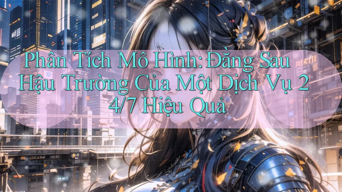 Phân Tích Mô Hình: Đằng Sau Hậu Trường Của Một Dịch Vụ 24/7 Hiệu Quả Phân Tích Mô Hình: Đằng Sau Hậu Trường Của Một Dịch Vụ 24/7 Hiệu Quả