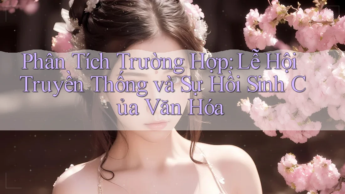Phân Tích Trường Hợp: Lễ Hội Truyền Thống và Sự Hồi Sinh Của Văn Hóa Phân Tích Trường Hợp: Lễ Hội Truyền Thống và Sự Hồi Sinh Của Văn Hóa