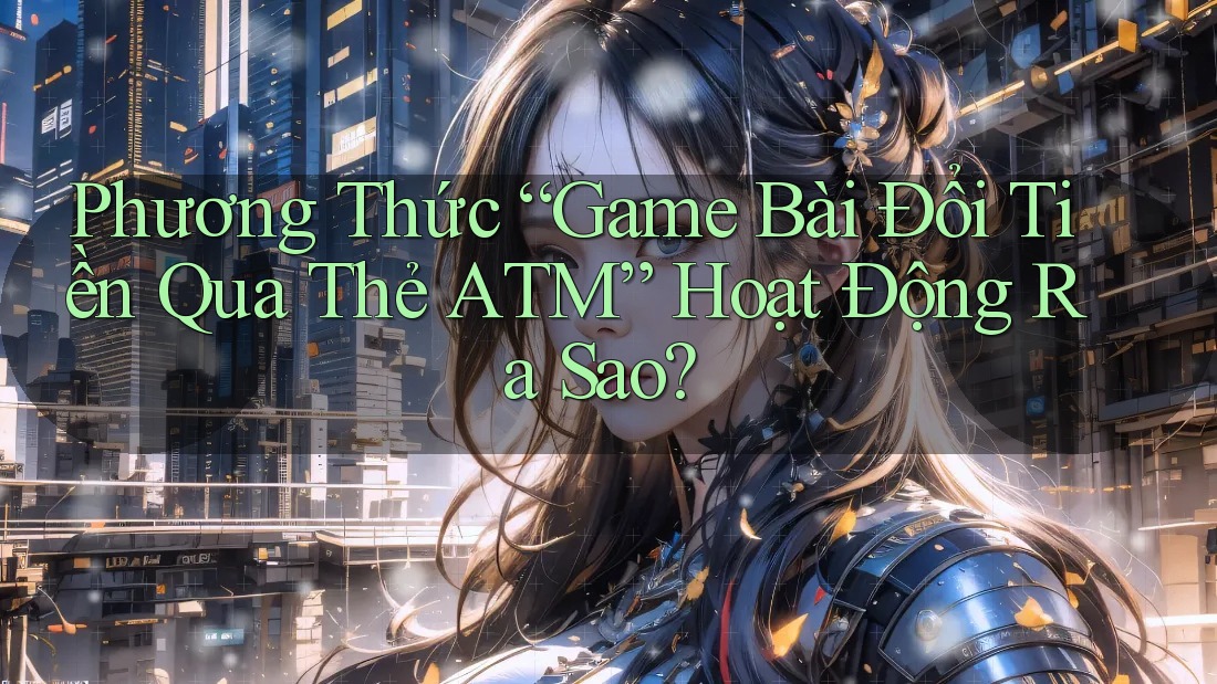 Phương Thức “Game Bài Đổi Tiền Qua Thẻ ATM” Hoạt Động Ra Sao? Phương Thức “Game Bài Đổi Tiền Qua Thẻ ATM” Hoạt Động Ra Sao?