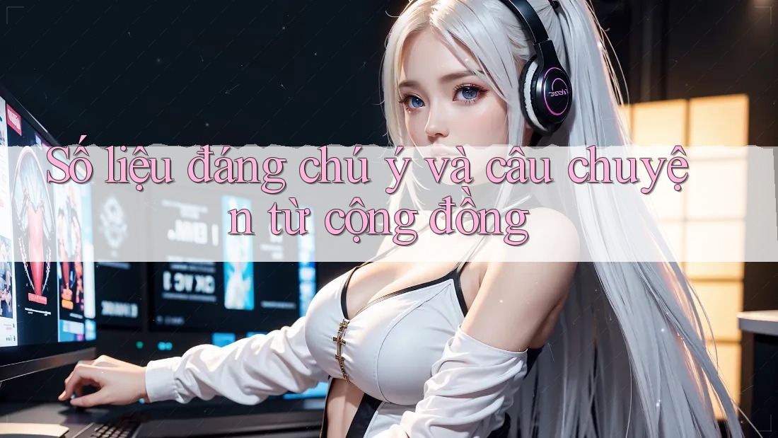 Số liệu đáng chú ý và câu chuyện từ cộng đồng Số liệu đáng chú ý và câu chuyện từ cộng đồng