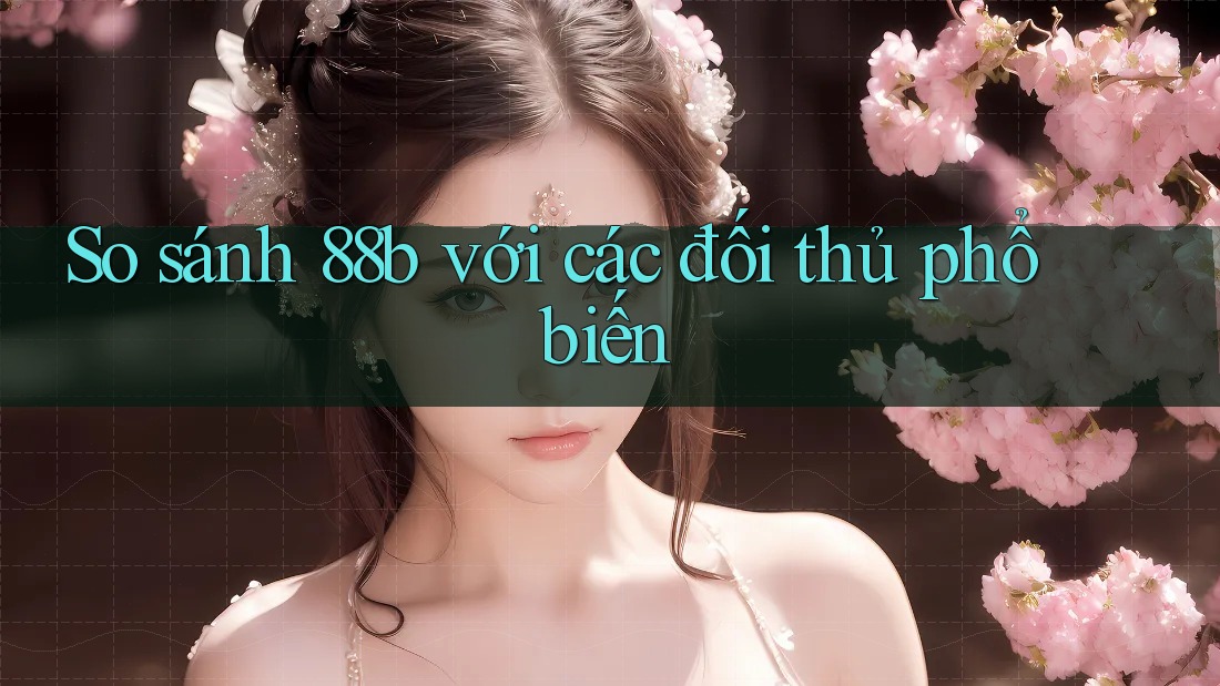 So sánh 88b với các đối thủ phổ biến So sánh 88b với các đối thủ phổ biến