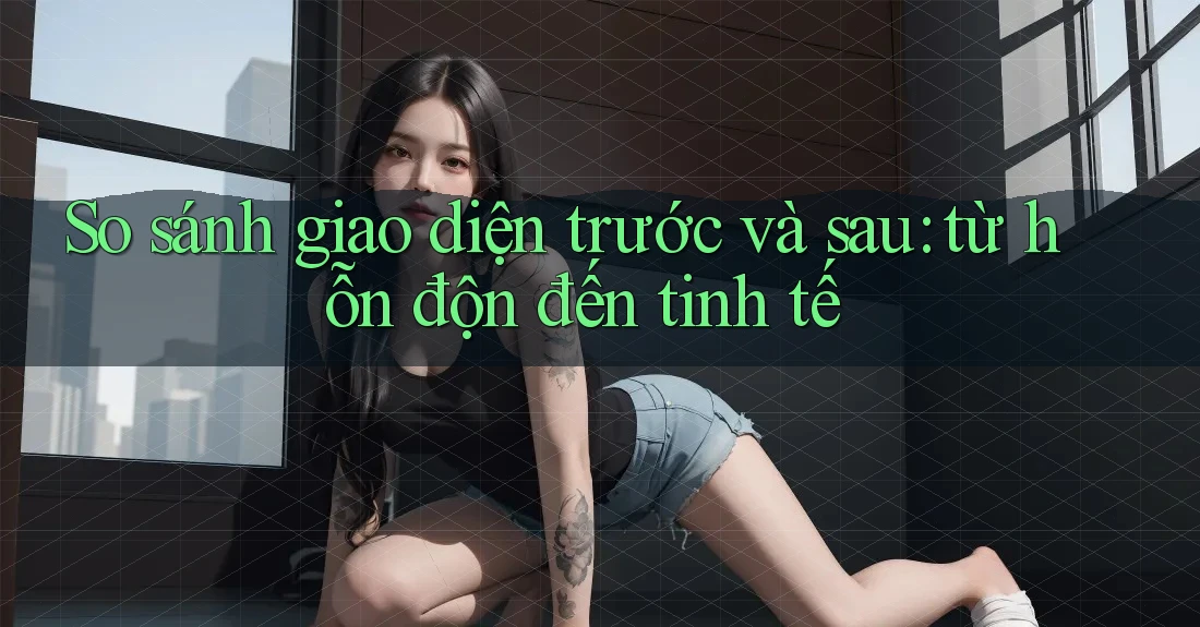 So sánh giao diện trước và sau: từ hỗn độn đến tinh tế So sánh giao diện trước và sau: từ hỗn độn đến tinh tế