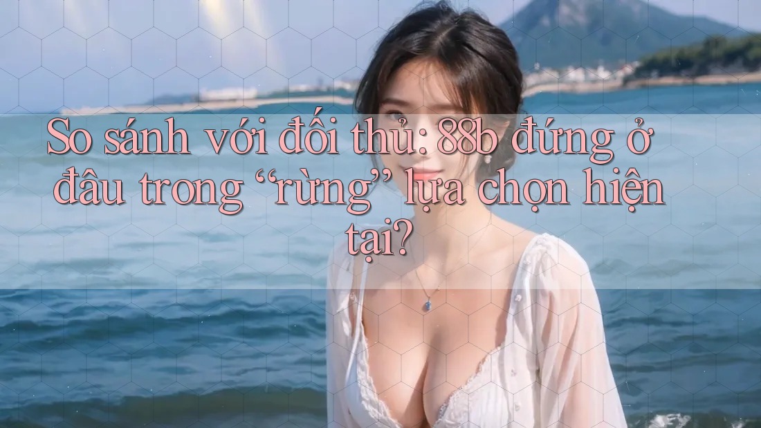 So sánh với đối thủ: 88b đứng ở đâu trong “rừng” lựa chọn hiện tại? So sánh với đối thủ: 88b đứng ở đâu trong “rừng” lựa chọn hiện tại?