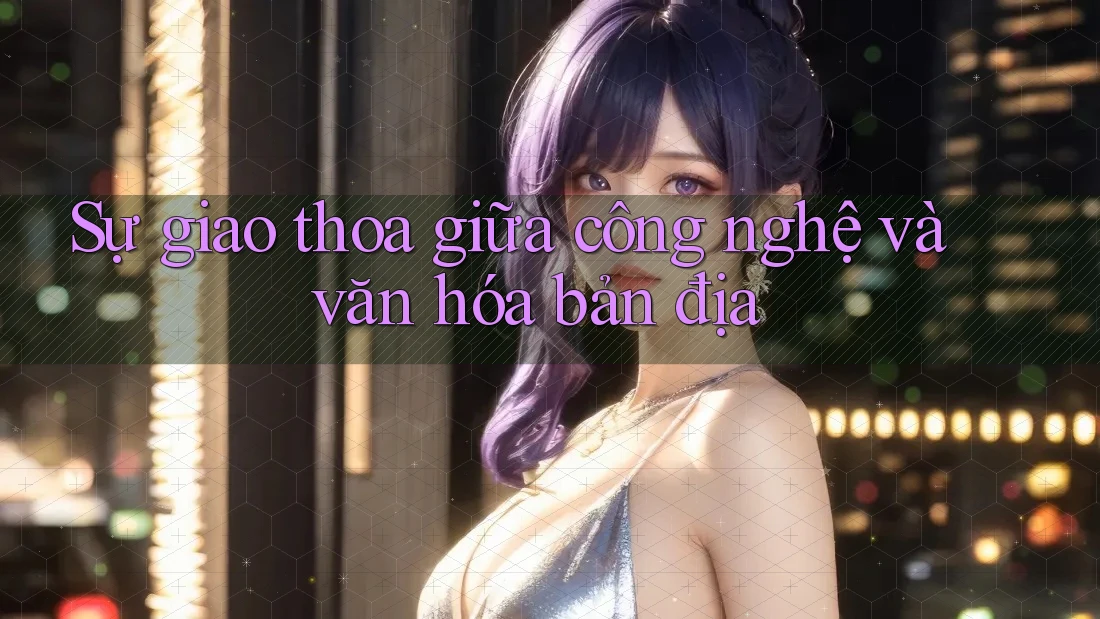 Sự giao thoa giữa công nghệ và văn hóa bản địa Sự giao thoa giữa công nghệ và văn hóa bản địa
