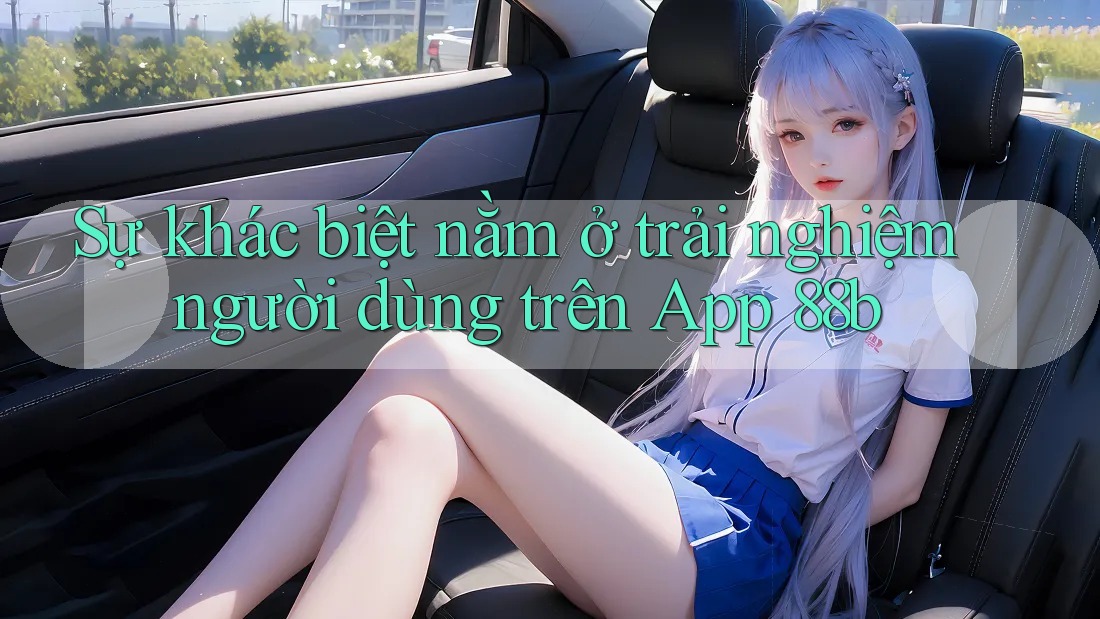 Sự khác biệt nằm ở trải nghiệm người dùng trên App 88b Sự khác biệt nằm ở trải nghiệm người dùng trên App 88b