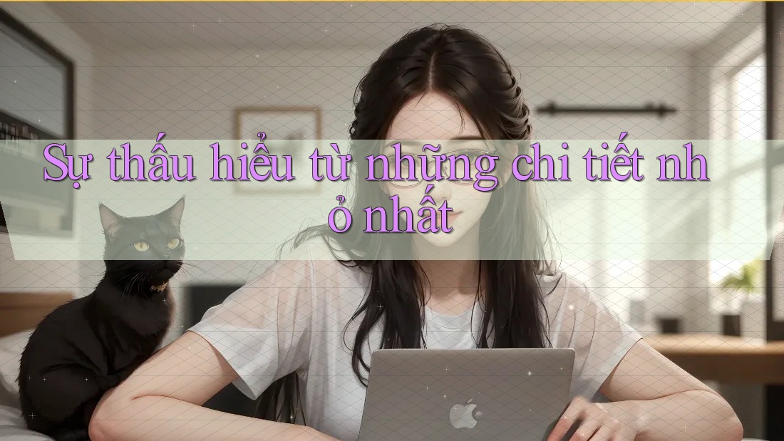 Sự thấu hiểu từ những chi tiết nhỏ nhất Sự thấu hiểu từ những chi tiết nhỏ nhất