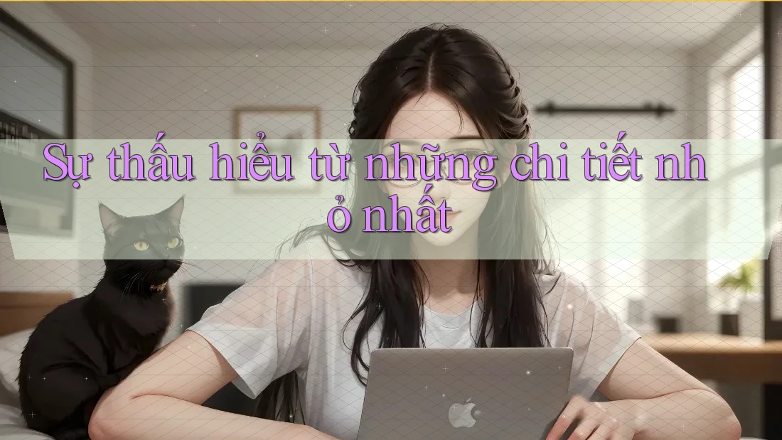 Sự thấu hiểu từ những chi tiết nhỏ nhất Sự thấu hiểu từ những chi tiết nhỏ nhất