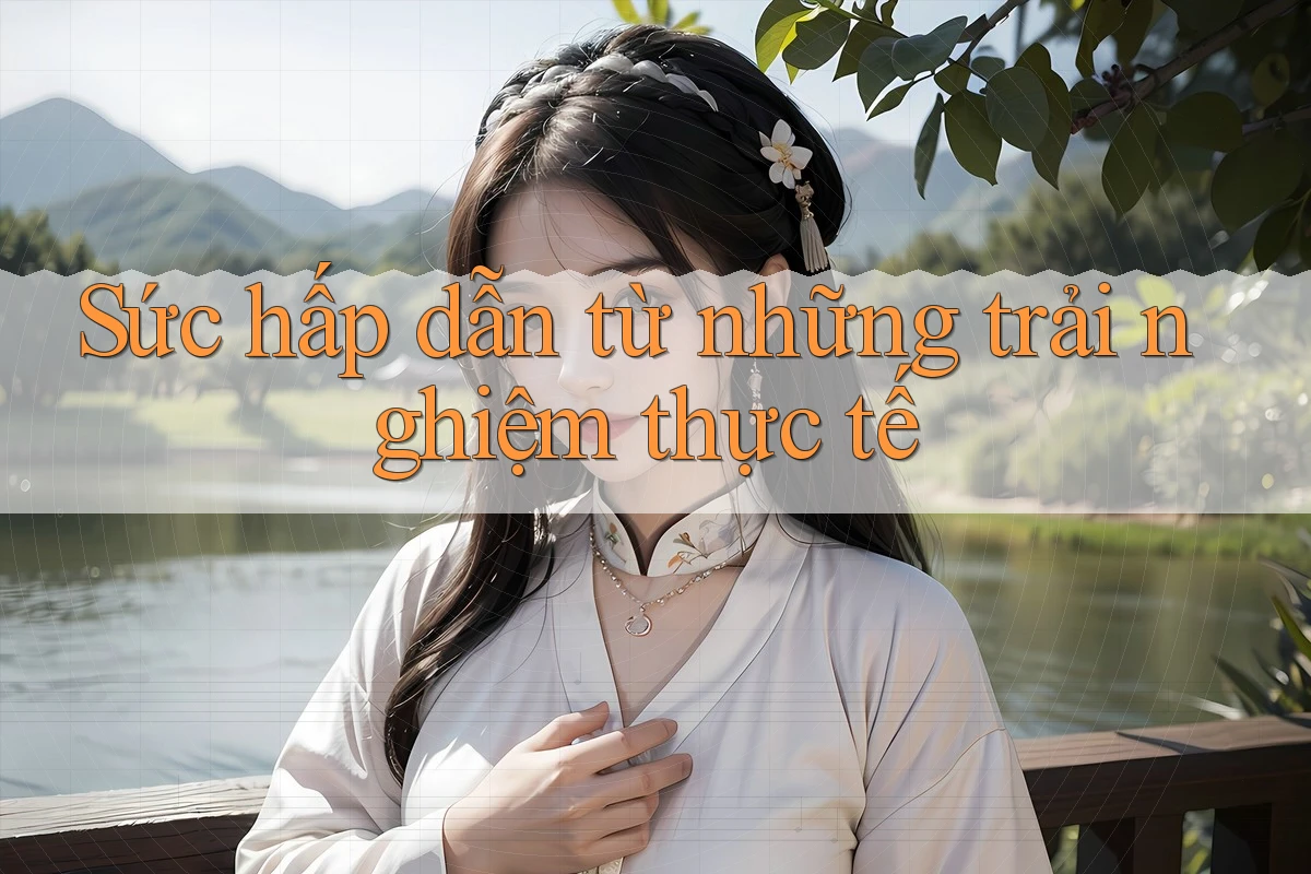 Sức hấp dẫn từ những trải nghiệm thực tế Sức hấp dẫn từ những trải nghiệm thực tế