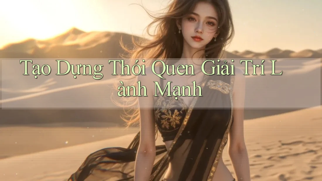 Tạo Dựng Thói Quen Giải Trí Lành Mạnh Tạo Dựng Thói Quen Giải Trí Lành Mạnh