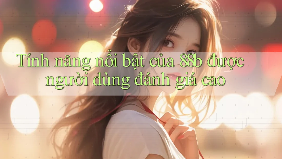 Tính năng nổi bật của 88b được người dùng đánh giá cao Tính năng nổi bật của 88b được người dùng đánh giá cao