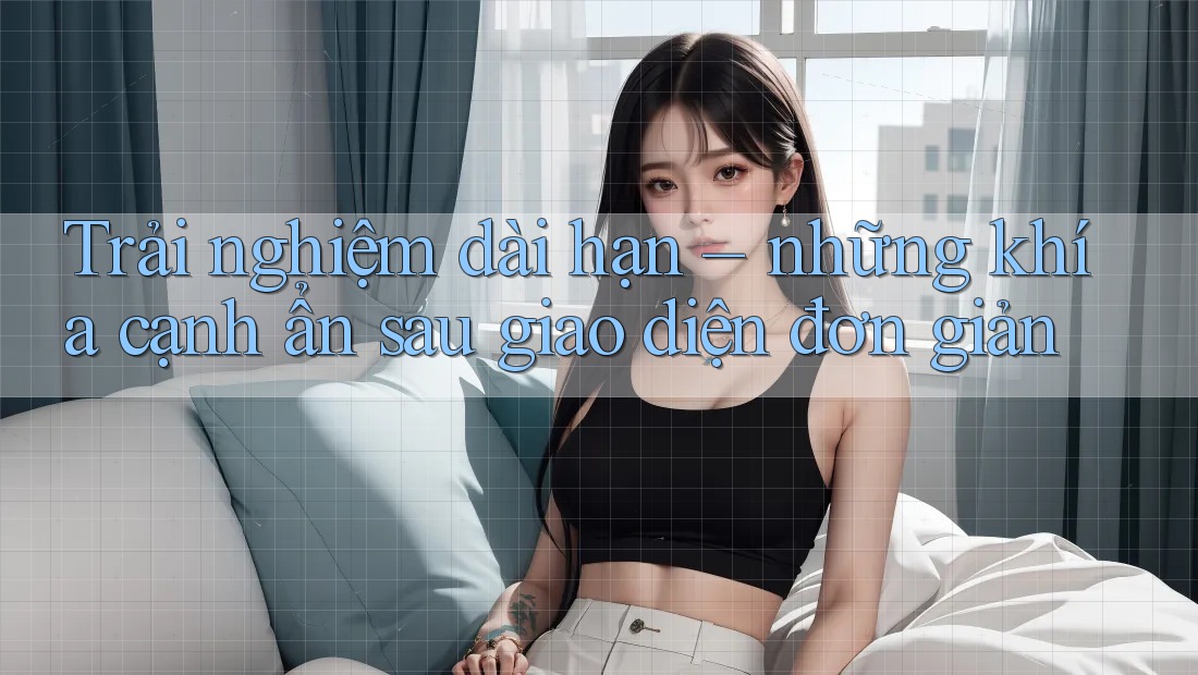 Trải nghiệm dài hạn – những khía cạnh ẩn sau giao diện đơn giản Trải nghiệm dài hạn – những khía cạnh ẩn sau giao diện đơn giản