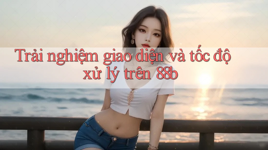 Trải nghiệm giao diện và tốc độ xử lý trên 88b Trải nghiệm giao diện và tốc độ xử lý trên 88b