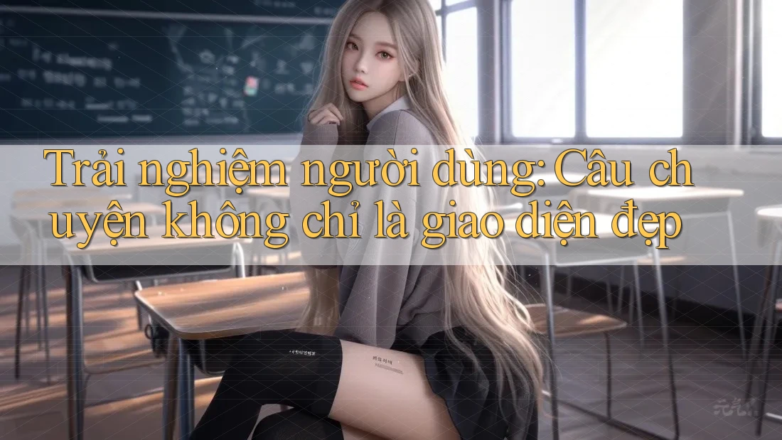 Trải nghiệm người dùng: Câu chuyện không chỉ là giao diện đẹp Trải nghiệm người dùng: Câu chuyện không chỉ là giao diện đẹp