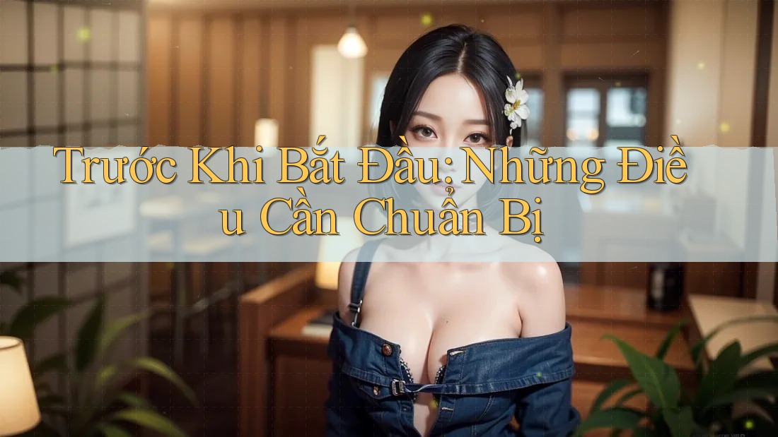Trước Khi Bắt Đầu: Những Điều Cần Chuẩn Bị Trước Khi Bắt Đầu: Những Điều Cần Chuẩn Bị
