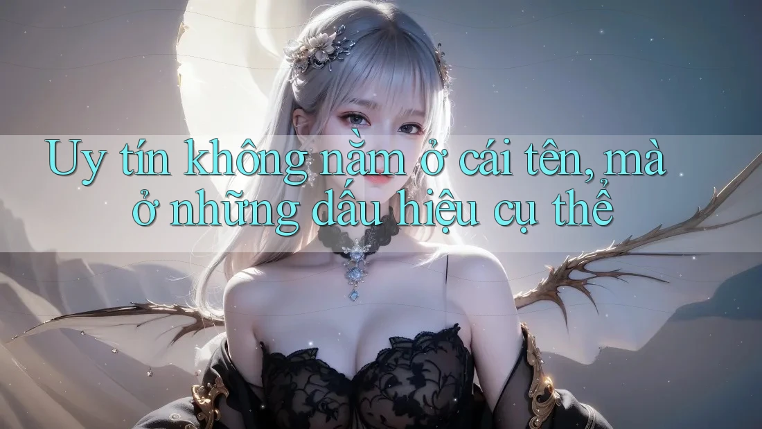 Uy tín không nằm ở cái tên, mà ở những dấu hiệu cụ thể Uy tín không nằm ở cái tên, mà ở những dấu hiệu cụ thể
