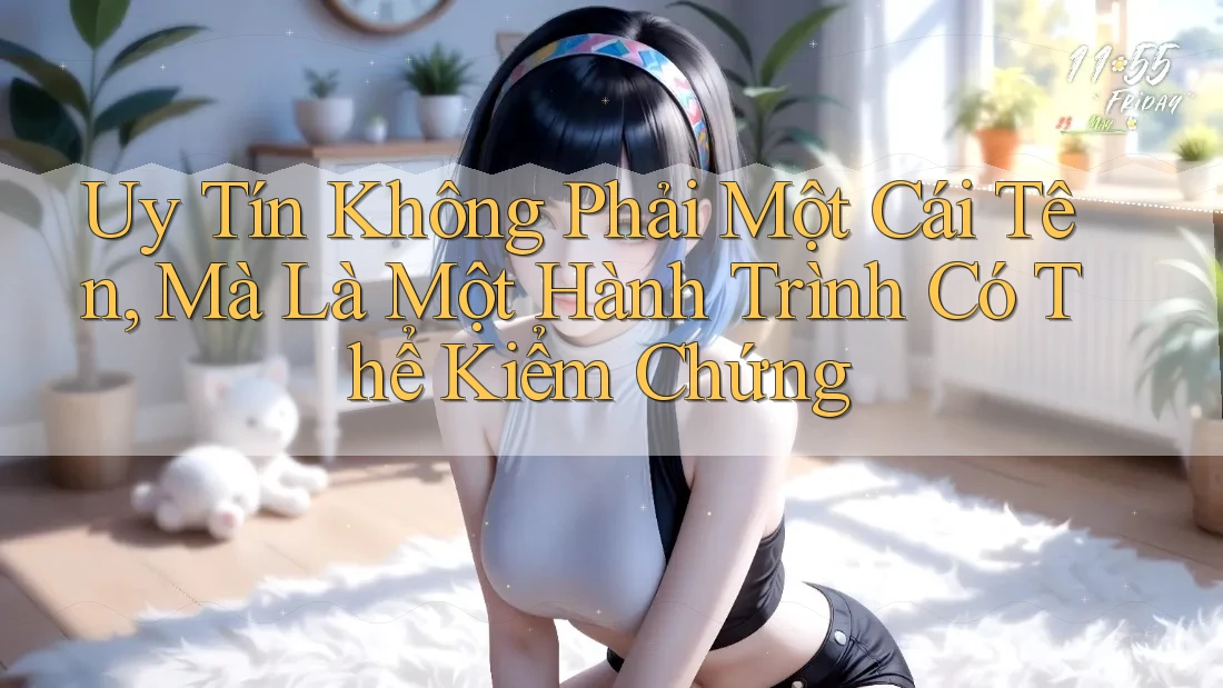 Uy Tín Không Phải Một Cái Tên, Mà Là Một Hành Trình Có Thể Kiểm Chứng Uy Tín Không Phải Một Cái Tên, Mà Là Một Hành Trình Có Thể Kiểm Chứng