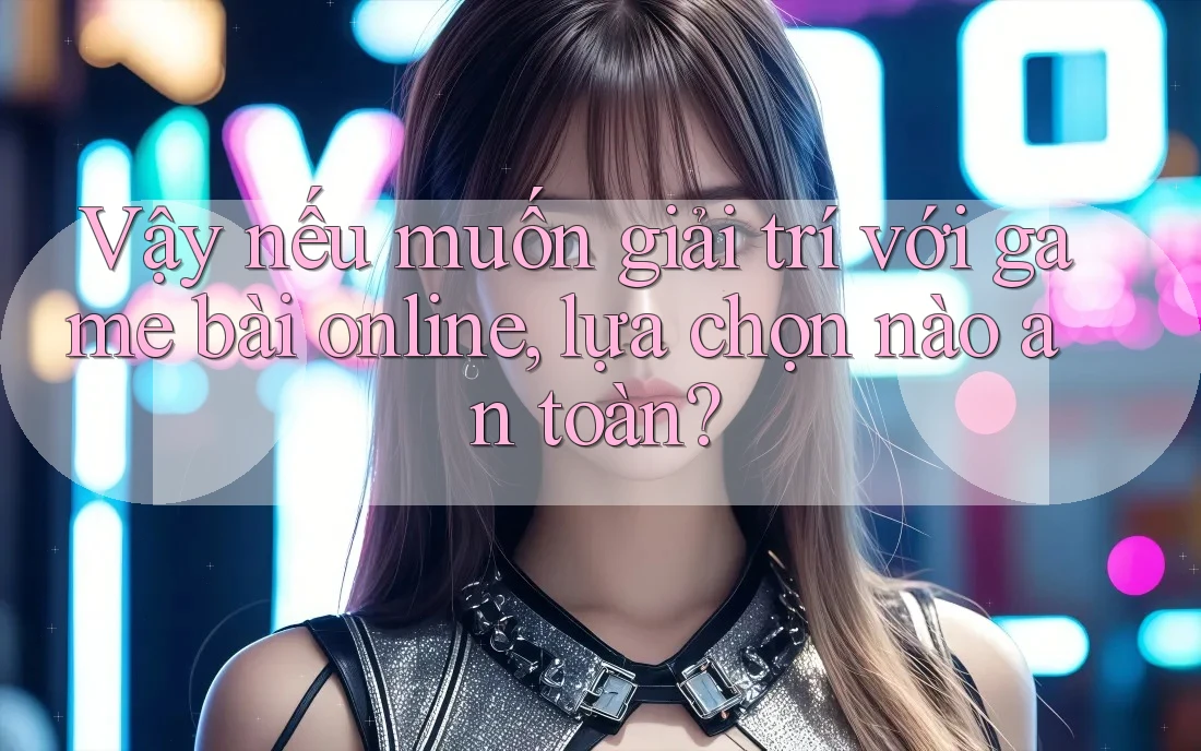 Vậy nếu muốn giải trí với game bài online, lựa chọn nào an toàn? Vậy nếu muốn giải trí với game bài online, lựa chọn nào an toàn?